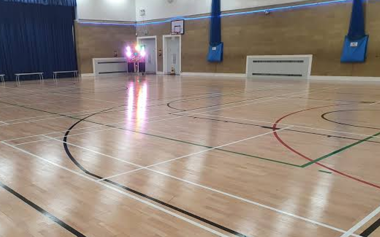 A Mini Nets preschool netball session
